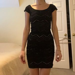BEBE stretchy bodycon dress
